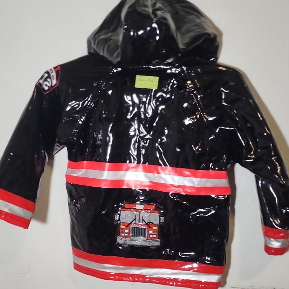 Western Chief Black and Red Raincoat - Picture 9 of 9